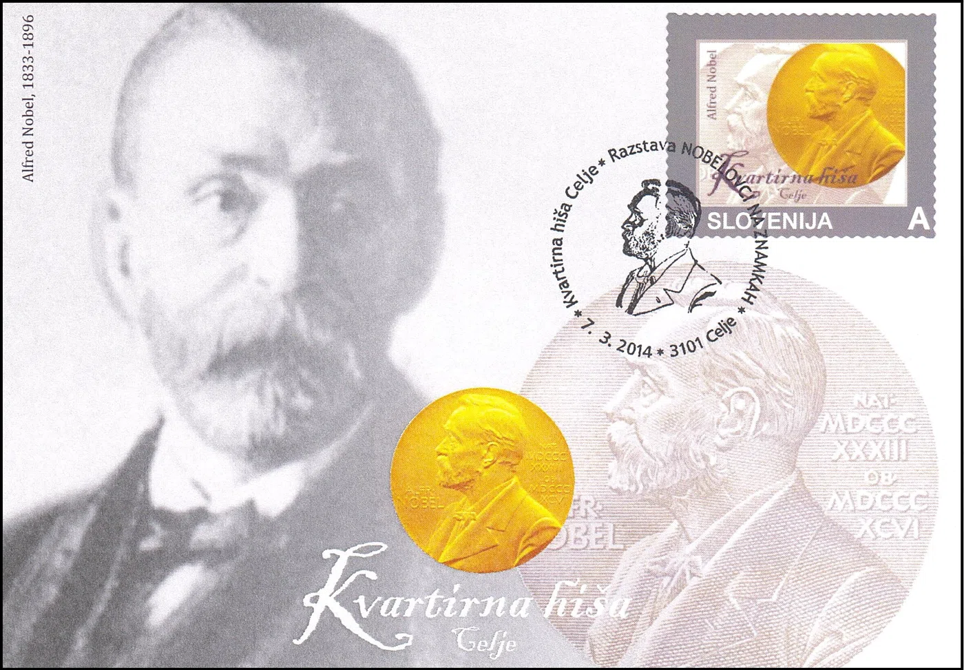 RAZSTAVA ZNAMK NOBELOVCI NA ZNAMKAH
